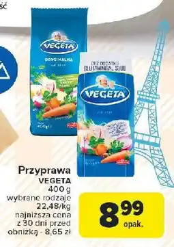 Carrefour Market Przyprawa bez glutaminianu sodu Vegeta oferta