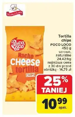 Carrefour Market Tortilla nacho cheese Poco loco oferta