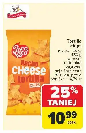 Carrefour Market Tortilla nacho cheese Poco loco oferta