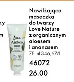 Oriflame Maseczka do twarzy Love Nature oferta