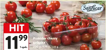 Intermarche Pomidory cherry gałązka Sanlucar oferta