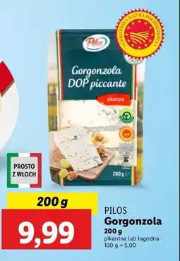 Lidl Ser gorgonzola łagodna Pilos oferta