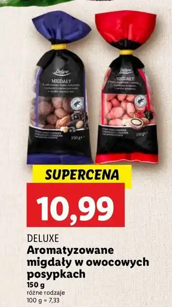 Lidl Wafelki migdałowe w polewie czekoladowej Deluxe oferta