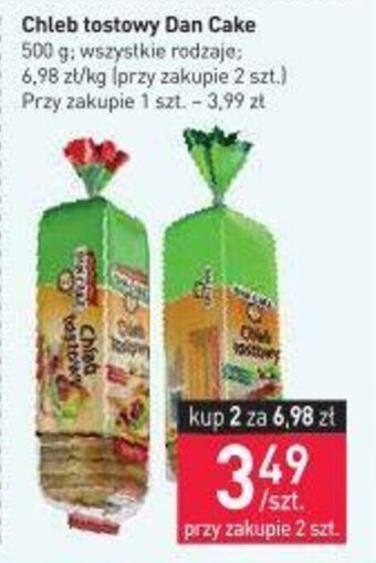 Stokrotka Chleb tostowy Dan Cake 500g oferta
