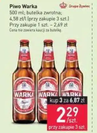 Stokrotka Piwo Warka Classic 500ml oferta