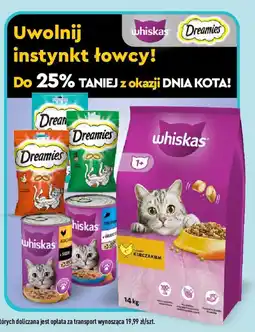 Biedronka Whiskas dreamies karma oferta