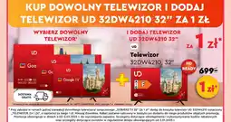 Biedronka Kup dowolny telewizor i dodaj telewizor ud 32dw4210 32" za 1 zł oferta