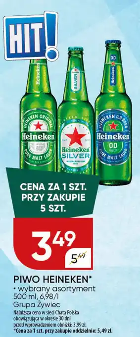 Chata Polska PIWO HEINEKEN oferta