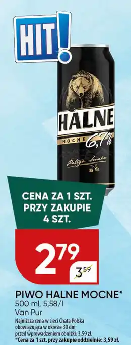 Chata Polska PIWO HALNE MOCNE oferta