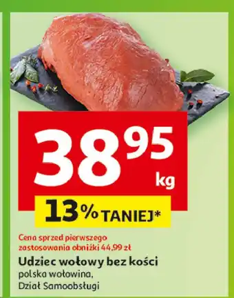 Auchan Udziec wołowy bez kości oferta