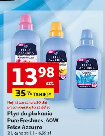 Auchan Płyn do płukania original Felce Azzurra oferta