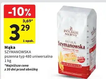 Intermarche Mąka szymanowska uniwersalna pszenna typ 480 Polskie Młyny oferta