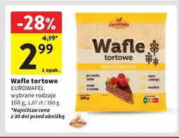 Intermarche Wafle tortowe kwadratowe Eurowafel oferta