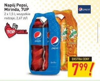 Stokrotka Napój Pepsi, Mirinda, 7Up 2x1,5l oferta