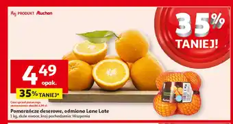 Auchan Pomarańcze lane late Auchan różnorodne (logo czerwone) oferta