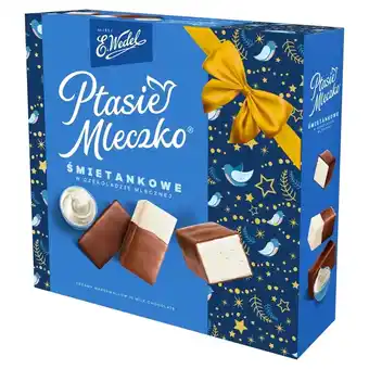 Lewiatan E. Wedel Ptasie mleczko śmietankowe w czekoladzie mlecznej 340 g oferta