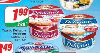 Dino Twaróg Delikatny President 150g oferta