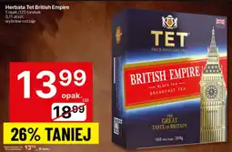 Delikatesy Centrum Herbata Tet British Empire oferta
