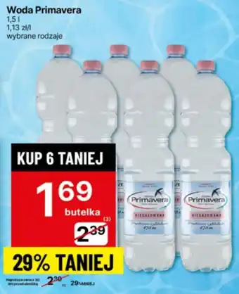 Delikatesy Centrum Woda Primavera oferta