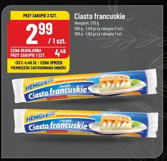 Polomarket Ciasto francuskie Henglein oferta