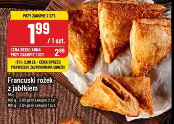 Polomarket Rożek francuski z jabłkiem aryzta oferta