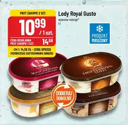 Polomarket Lody śmietankowo- toffi Royal gusto ginger bite oferta