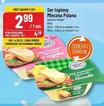 Polomarket Ser topiony kremowy gouda Mleczna polana oferta