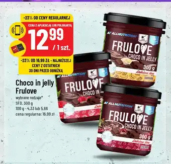 Polomarket Krem czekoladowy z malinami Allnutrition frulove oferta