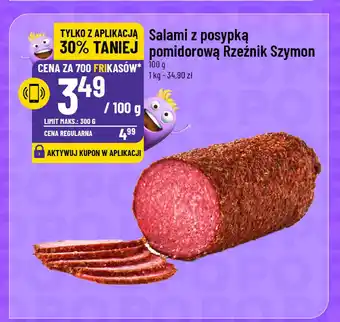 Polomarket Salam z posypką pomidorową Rzeźnik szymon poleca oferta