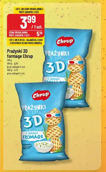 Polomarket Prażynki o smaku fromage Chrup oferta