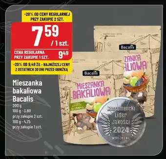 Polomarket Mieszanka bakaliowa Bacalis oferta