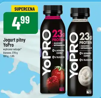 Polomarket Jogurt truskawka-malina Danone yopro oferta