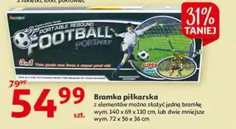 Auchan Bramka piłkarska 3in1 1 OPAK 3 SZT oferta