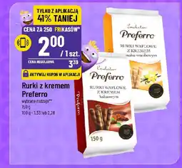 Polomarket Rurki z kremem Preferro oferta