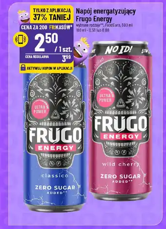 Polomarket Napój energatyzujący Frugo Energy FoodCare oferta