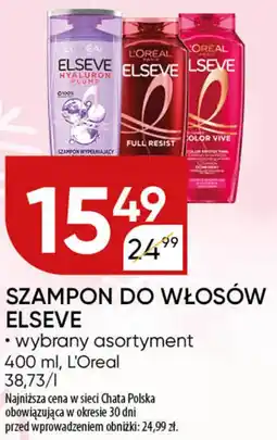 Chata Polska SZAMPON DO WŁOSÓW ELSEVE oferta