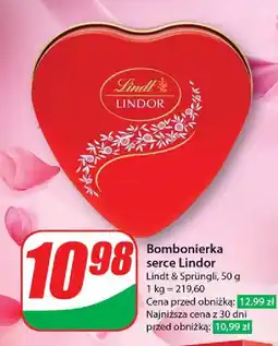 Dino Bombonierka serce Lindt Lindor oferta