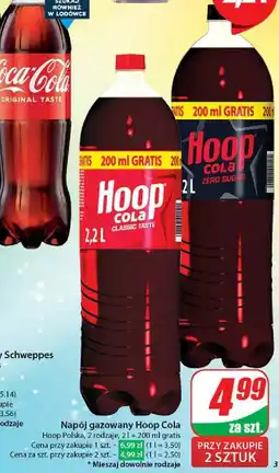 Dino Napój Hoop Cola Zero oferta