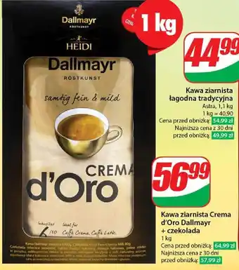 Dino Kawa + czekolada heidi Dallmayr Crema D'oro oferta