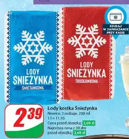 Dino Lody śnieżynka śmietankowe Śnieżynka oferta