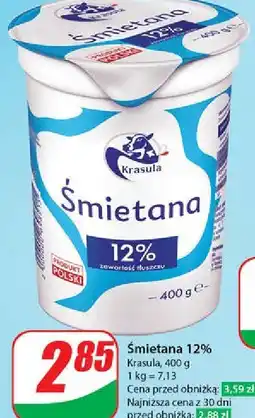 Dino Śmietana 12 % homogenizowana Krasula oferta