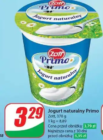 Dino Jogurt naturalny Zott Primo oferta