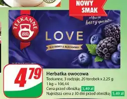 Dino Herbata blueberry & blackberry Teekanne Love oferta