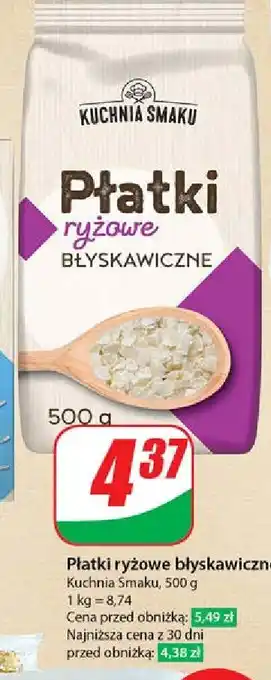 Dino Płatki ryżowe błyskawiczne Kuchnia Smaku oferta