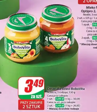 Dino Brzoskwinie jabłka i banany Bobovita oferta