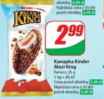 Dino Baton Kinder Maxi King oferta