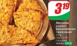 Dino Pizza mini z sosem beszamelowym i warzywami oferta