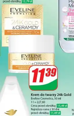 Dino Krem do twarzy 70+ Eveline 24K Gold & Ceramidy oferta