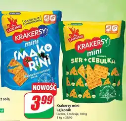 Dino Krakersy smakorini Lajkonik Mini oferta