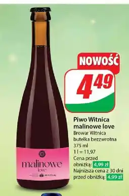 Dino Piwo Witnica Malinowe oferta